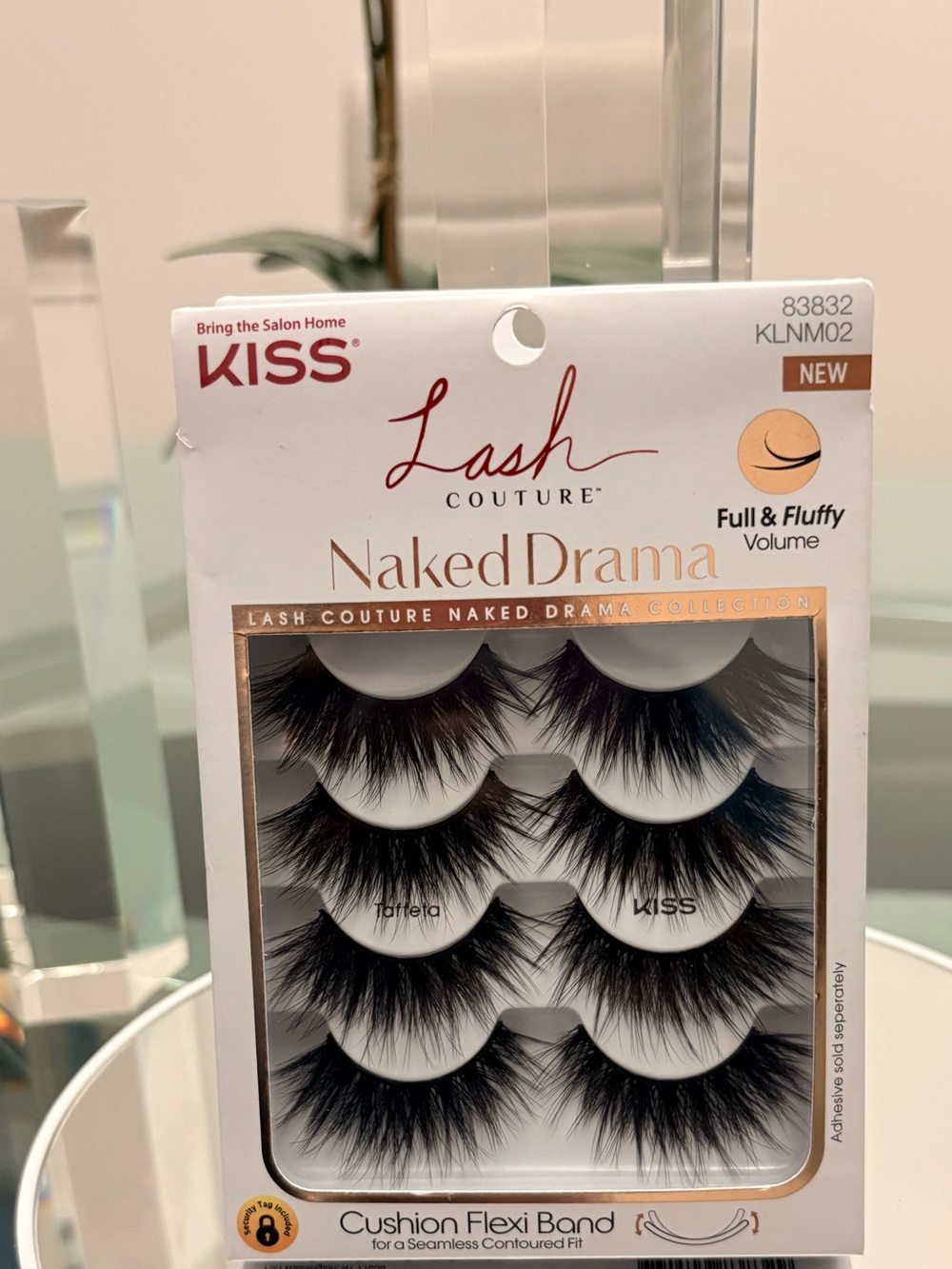 KISS Lash Couture Naked Drama Full & Fluffy Lashes 4-Pack